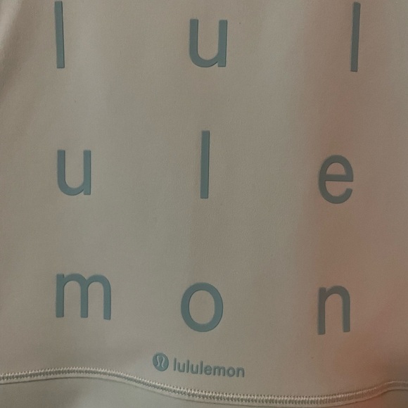 Lululemon Power Pivot Everlux Tank Top Motif Mint Green Reversible - Picture 8 of 14